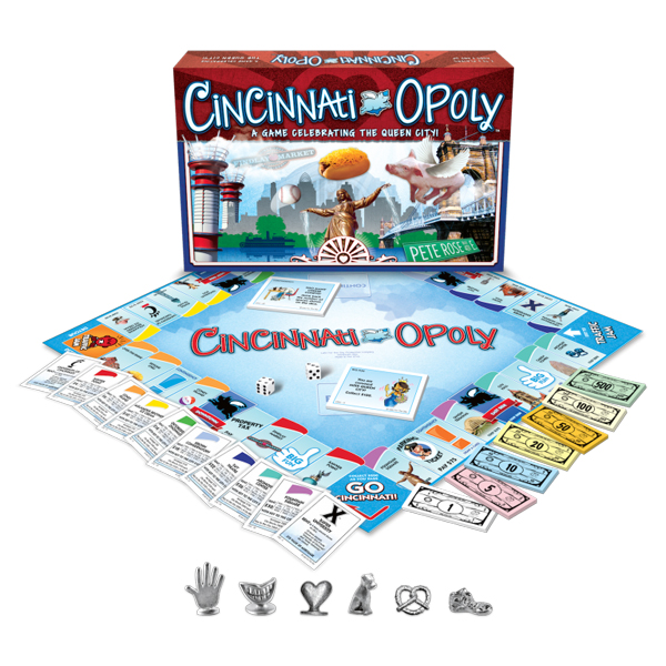Cincinnati-Opoly Board Game