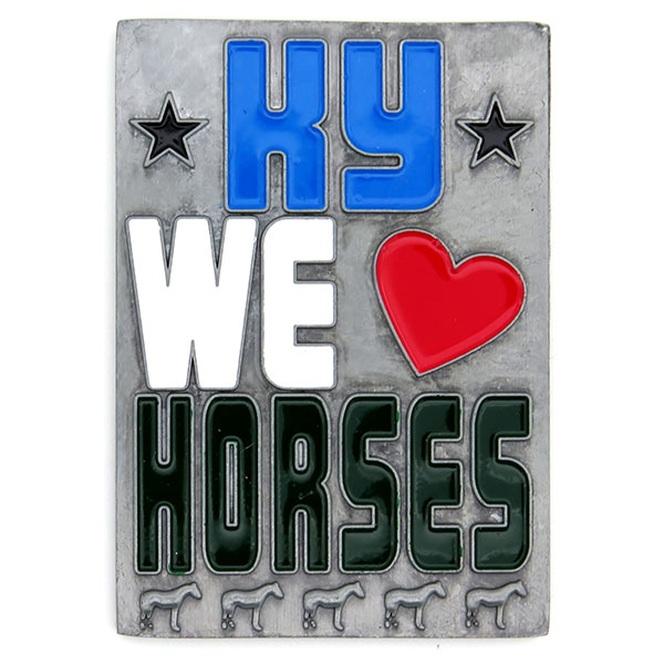 Kentucky We Love Horses Magnet