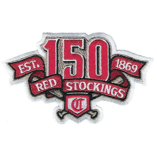 Reds 150th Anniversary Patch