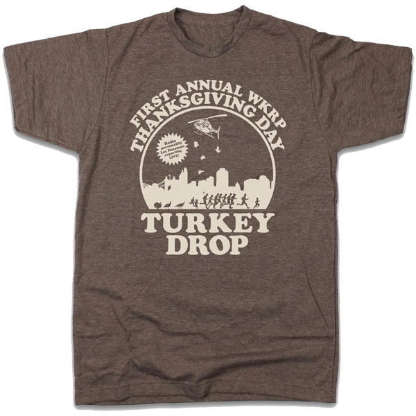WKRP Turkey Drop T-Shirt
