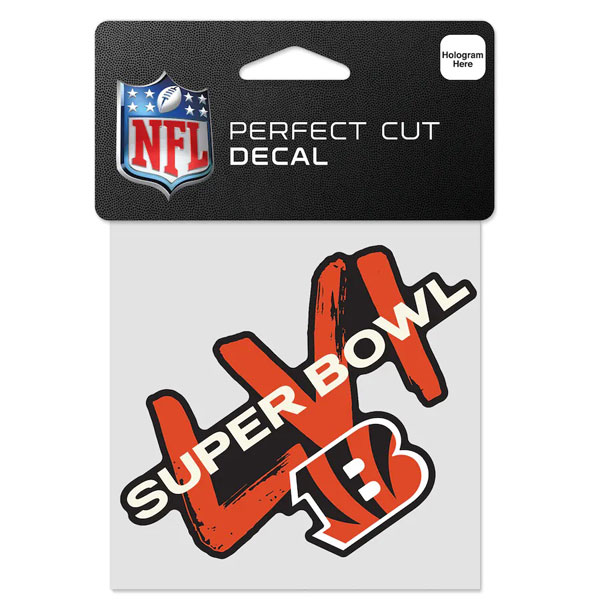 Cincinnati Bengals Super Bowl LVI Perfect Cut Decal