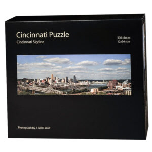 J Miles Wolf Cincinnati Skyline Puzzle