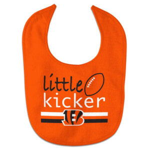 Bengals Little Kicker Baby Bib