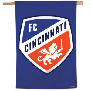 FC Cincinnati Vertical Flag